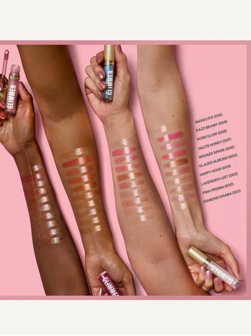 Revlon Super Lustrous Glimmer Lip Gloss —  007 Haute Honey